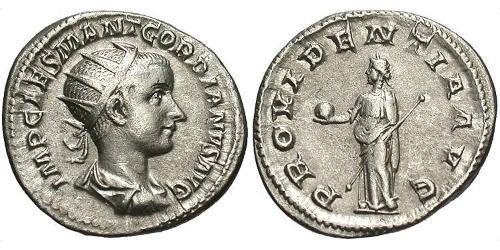  Антониниан Римская империя (27BC-395) Серебро Гордиан III(225-244)