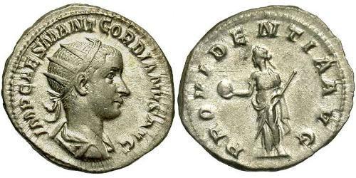  Антониниан Римская империя (27BC-395) Серебро Гордиан III(225-244)