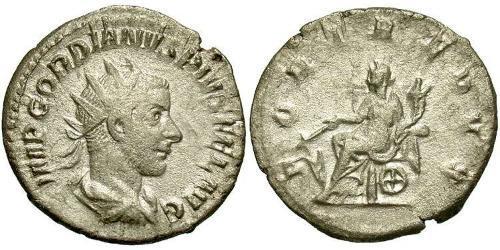  Антониниан Римская империя (27BC-395) Серебро Гордиан III(225-244)