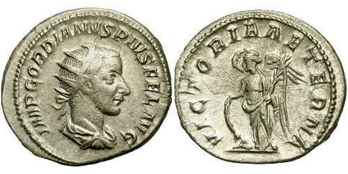  Антониниан Римская империя (27BC-395) Серебро Гордиан III(225-244)