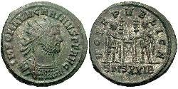 Антонініан Римська імперія (27BC-395) Бронза Карін (257-285)