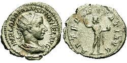  Антонініан Римська імперія (27BC-395) Срібло Гордіан III(225-244)