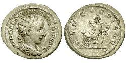  Антонініан Римська імперія (27BC-395) Срібло Гордіан III(225-244)