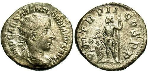  Антонініан Римська імперія (27BC-395) Срібло Гордіан III(225-244)