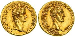  Ауреус Римская империя (27BC-395) Золото Калигула (12-41)