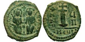  Деканумиум Византийская империя (330-1453) Бронза Юстин II (520-578)