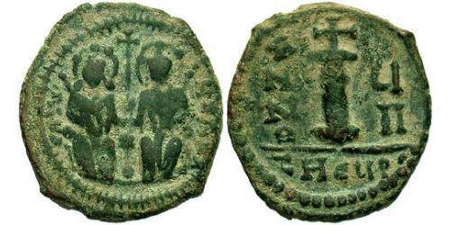  Деканумиум Византийская империя (330-1453) Бронза Юстин II (520-578)
