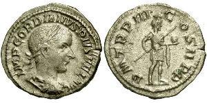  Денарий Римская империя (27BC-395) Серебро Гордиан III(225-244)