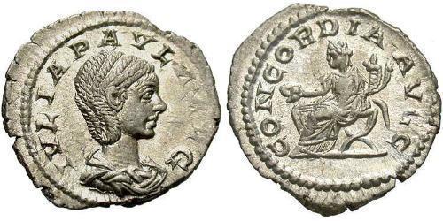  Денарий Римская империя (27BC-395) Серебро 