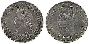  Крона(английская) Английская республика (1649-1660) Серебро 