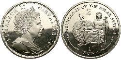  Крона Gibraltar (1704 - )  Елизавета II (1926-2022)