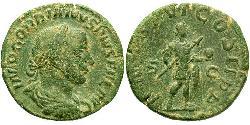  Сестерцій Римська імперія (27BC-395) Латунь Гордіан III(225-244)