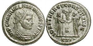  Тетрадрахма Римская империя (27BC-395)  Максимиан (250-310)