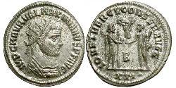  Тетрадрахма Римська імперія (27BC-395)  Максиміан (250-310)