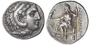  Тетрадрахма Македонское  царство (800BC-146BC) Серебро Александр Македонский (356BC-323BC)