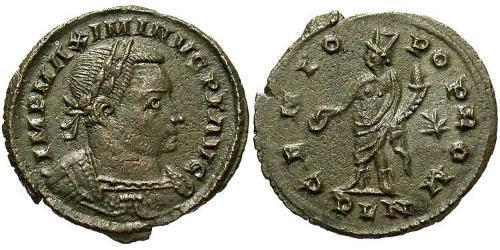  Фолліс Римська імперія (27BC-395) Бронза Максимін II (270 - 313)