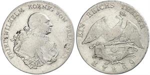  Royaume de Prusse (1701-1918) Argent Frédéric-Guillaume II de Prusse