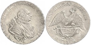  Royaume de Prusse (1701-1918) Argent Frédéric-Guillaume II de Prusse