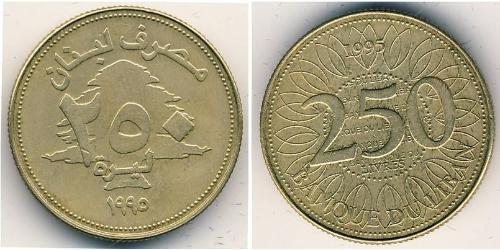  Lebanon (1943 - ) Bronze 