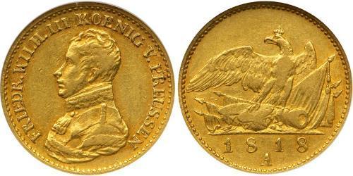  Kingdom of Prussia (1701-1918) Gold Frederick William III of Prussia (1770 -1840)