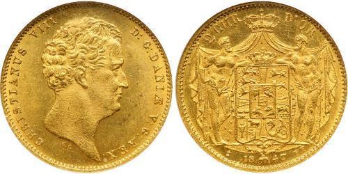  Danimarca Oro Cristiano VIII di Danimarca (1786 - 1848)