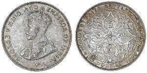  Straits Settlements (1826 - 1946) Plata Jorge V (1865-1936)