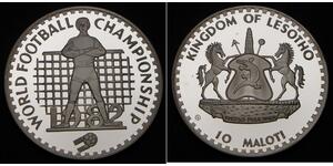  Lesotho (1966 - ) Silber 