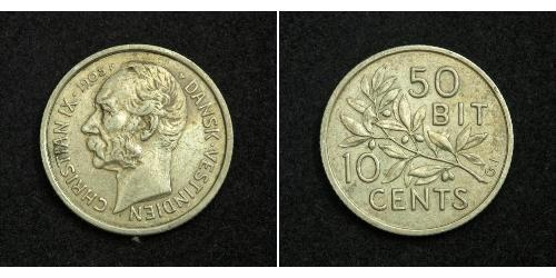  Denmark Silver Christian IX of Denmark (1818-1906)