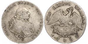  Kingdom of Prussia (1701-1918) Silver Frederick William II of Prussia