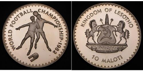  Lesotho (1966 - ) Silver 