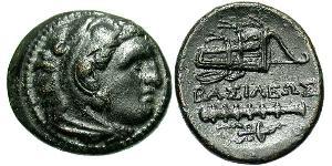  Македонське царство (800BC-146BC) Бронза Александр Македонський (356BC-323BC)