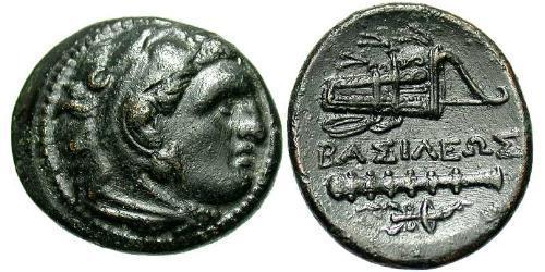  Македонське царство (800BC-146BC) Бронза Александр Македонський (356BC-323BC)