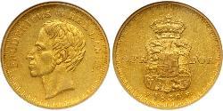  Дания Золото Фредерик VI, король Дании (1768 -1839)