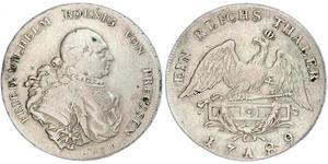  Королівство Пруссія (1701-1918) Срібло Фрідріх-Вільгельм II