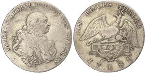  Королівство Пруссія (1701-1918) Срібло Фрідріх-Вільгельм II