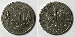 Poland | 20 Grosh | 2009