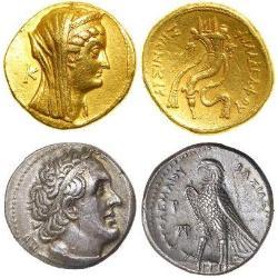 Ptolemaic Kingdom (305BC - 30BC) - Egypt (8) monete - spa1