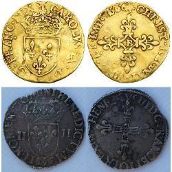 France - 16th century (12) монет - spa1