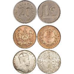 Malaysian coins (20) monete - spa1