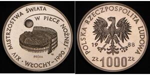 1000 Злотий Польща  