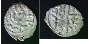 KHANATE OF CRIMEA Akce AH957 - Billon - Dawlat Giray I. (1551-1577 AD) - 3423