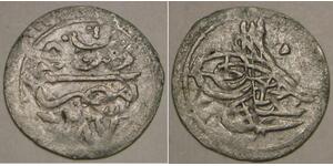EGYPT 1 Para AH 1187 / 1 (1777) - Billon - Abdul Hamid I. - VF - 1931 *