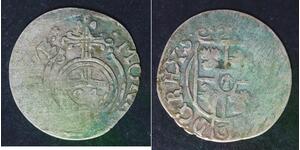ELBING (Poland) 1/24 Thaler 1633 - Silver - Gustav II. Adolf - 2766