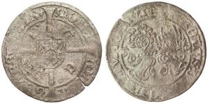 Netherlands / Gelderland - 2 Groats ND (1450-1465) - Arnold of Egmont (2.48 gr)