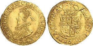 1 Unite Reino de Inglaterra (927-1649,1660-1707) Oro Jacobo I (1566-1625)