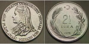 TURKEY 2-1/2 Lira 1979 - Education for Village Women / F.A.O. - UNC - 147 *