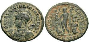 1 Follis /  AE3 羅馬帝國 青铜 Licinius II (315-326)
