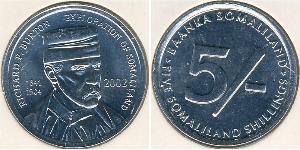 5 Shilling Somaliland Alluminio 
