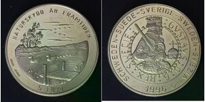 SWEDEN 5 Euro 1996 Proof - Copper/Nickel - Nature Conservation - 4557