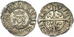 1/2 Penny 英格兰王国 銀 亨利六世 (英格兰) (1421-1471)